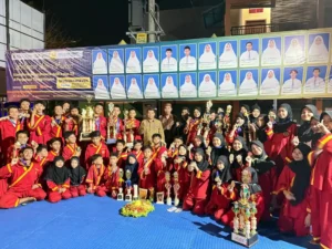 Syukuran Tapak Suci Cabang 38 Mulyorejo sebagai Runner Up Juara Umum Tingkat Nasional