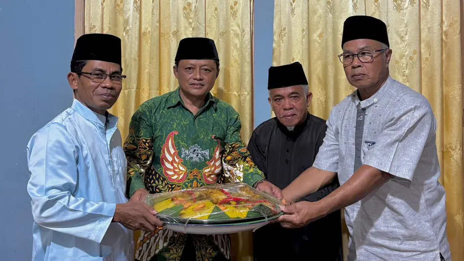 Mahasiswa KKNMAs Warnai Perayaan Hari Jadi Desa Kerinci Kanan