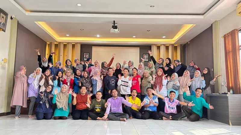 Men Sana in Corpore Sano, SDMM Gelar Aerobik untuk Guru dan Karyawan