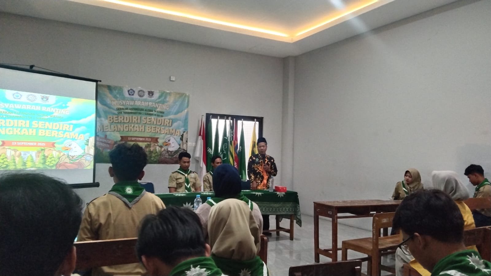 Musyawarah Ranting Hizbul Wathan SMA Muhammadiyah 1 Kapasan Kobarkan Semangat Kader
