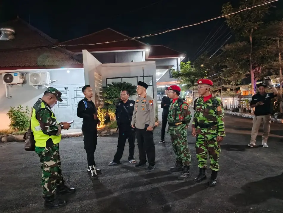 Patroli Gabungan Skala Besar Kokam Cerme Turut Jaga Kondusifitas Wilayah