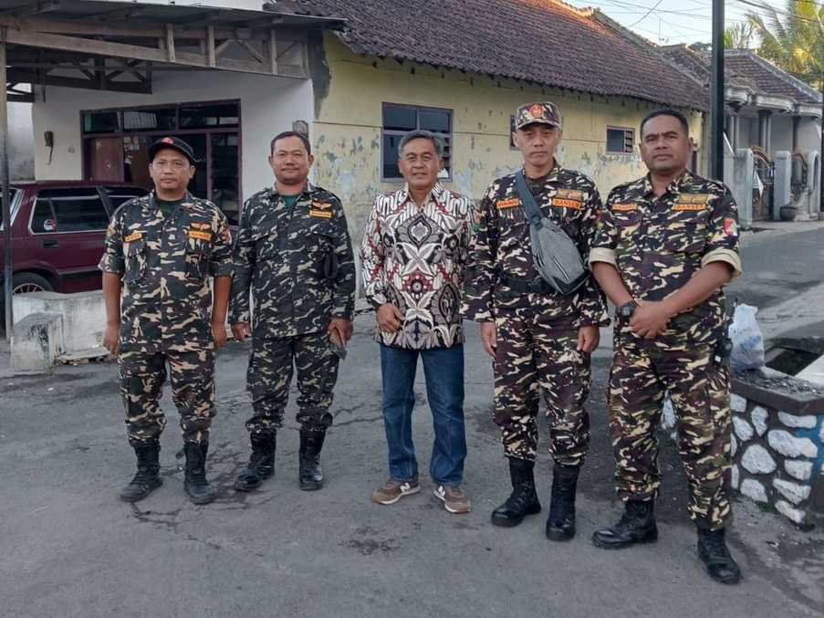 Pengajian Anjangsana PCM Kepanjen, KOKAM dan Banser Jaga Keamanan