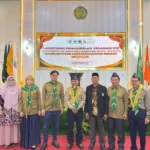 Pertama di Indonesia Timur, ITKES Muhammadiyah Sidrap Launching Penggunaan Seragam Hizbul Wathan