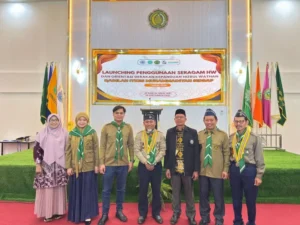 Pertama di Indonesia Timur, ITKES Muhammadiyah Sidrap Launching Penggunaan Seragam Hizbul Wathan