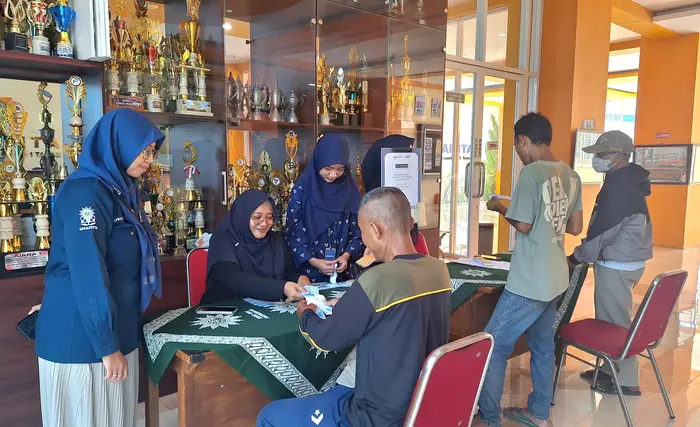 Rangkaian Milad ke-57 Smamita, Warga Antusias Ambil Kupon Smamita Fest