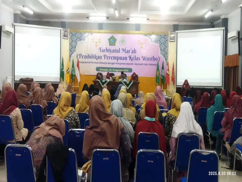 Ratusan Guru TK ABA Ikuti Pelatihan Tarbiyatul Mar'ah PDA Sidoarjo