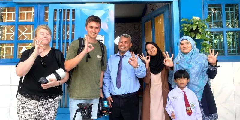 SD Muwri Kedatangan Tamu Istimewa dari Belanda, Begini Keseruannya