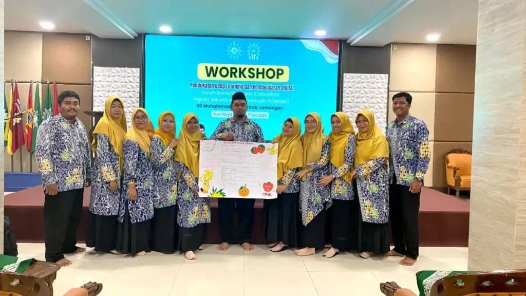 SD Muhammadiyah 2 Babat Ikuti Workshop Deep Learning dan Pembelajaran Digital