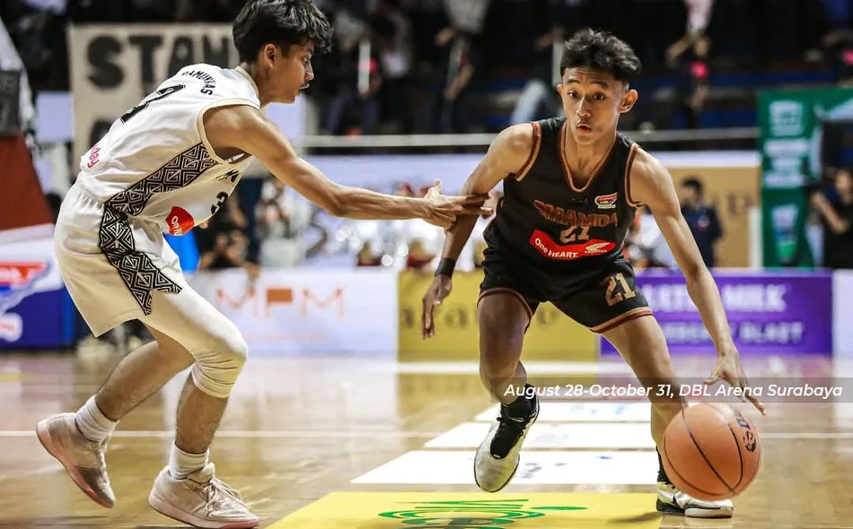 SMAMDA Raih Kemenangan Perdana di DBL, Tim Basket dan Suporter Kompak