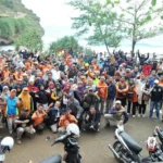 Touring BikersMu Klaten Meriahkan HUT ke-80 RI dengan Dakwah dan Aksi Sosial