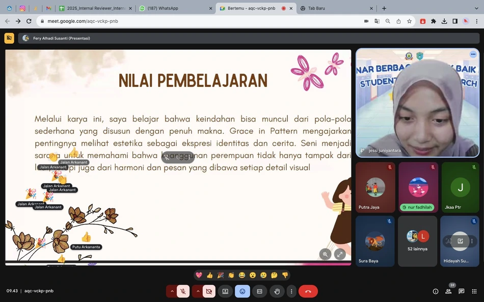 Webinar STAR Tumbuhkan Kreativitas dan Percaya Diri Siswa