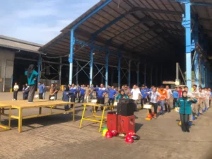 Safety Talk Bernuansa Kebangsaan, Mahasiswa UMG Perkenalkan 5R di HUT ke-80 RI
