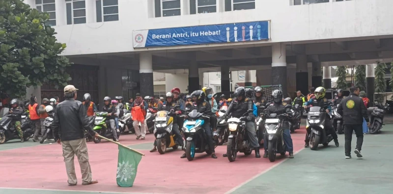Lewati Jalur Ekstrem, 80 Motor Bikersmu Bandung Perkuat Solidaritas dalam Touring Akbar