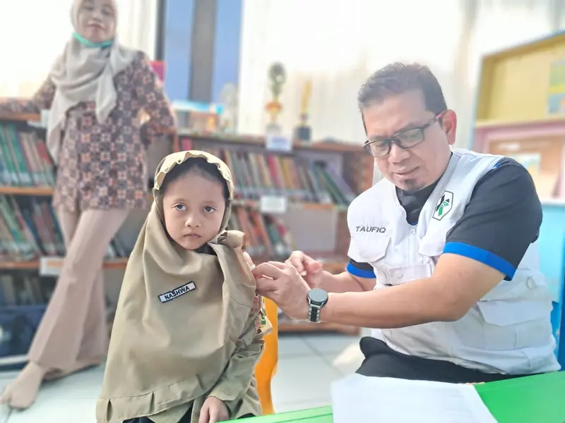 SD Mudabo Jadi Sasaran Program Nasional Skrining dan Vaksinasi MR-HPV