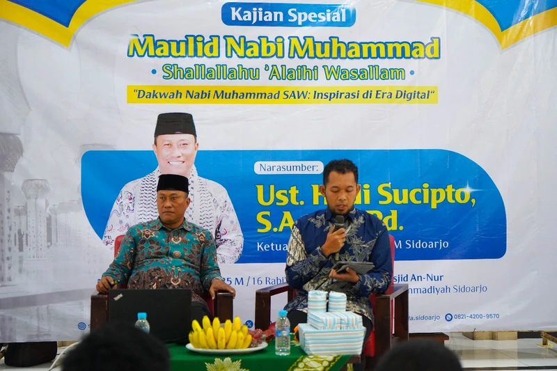 Kajian Maulid Nabi di Smamda, Ketua Majelis Tabligh Ini Kupas Kunci Dakwah