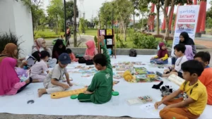 Satway Berlian Library Hidupkan Literasi di Ruang Publik