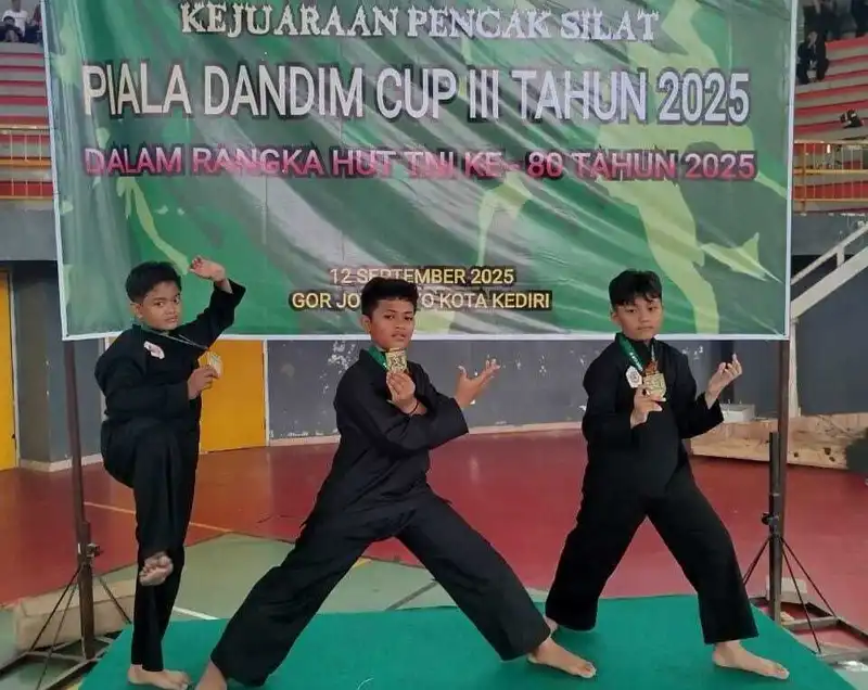 Borong Lima Medali Emas, Atlet Cilik Mimsapa Kediri Bersinar