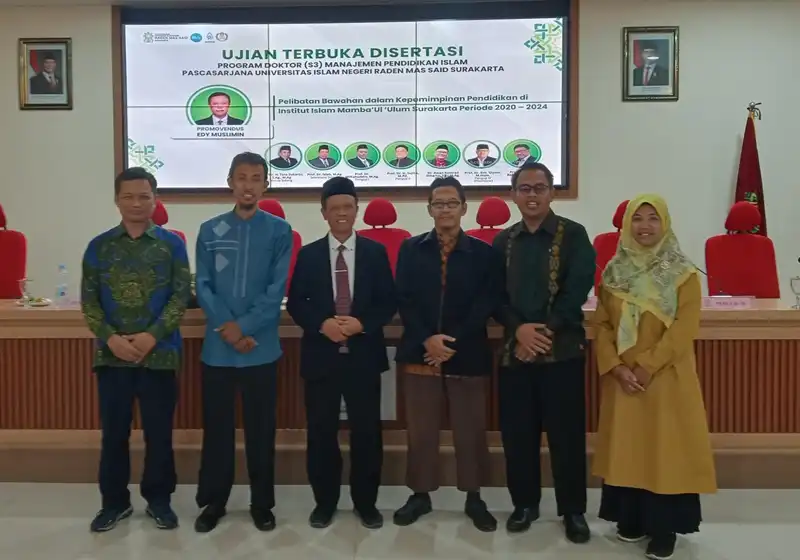 Kader Muhammadiyah Grogol Raih Gelar Doktor di UIN Raden Mas Said