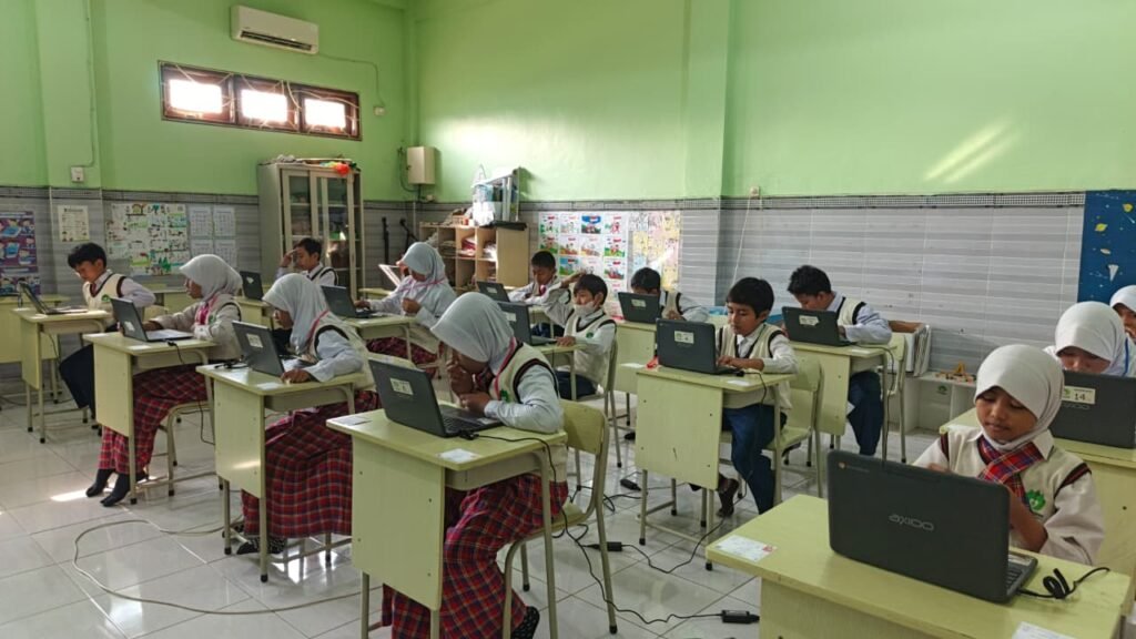 35 Siswa Kelas V SD Almadany Siap Laksanakan ANBK dengan Penuh Semangat