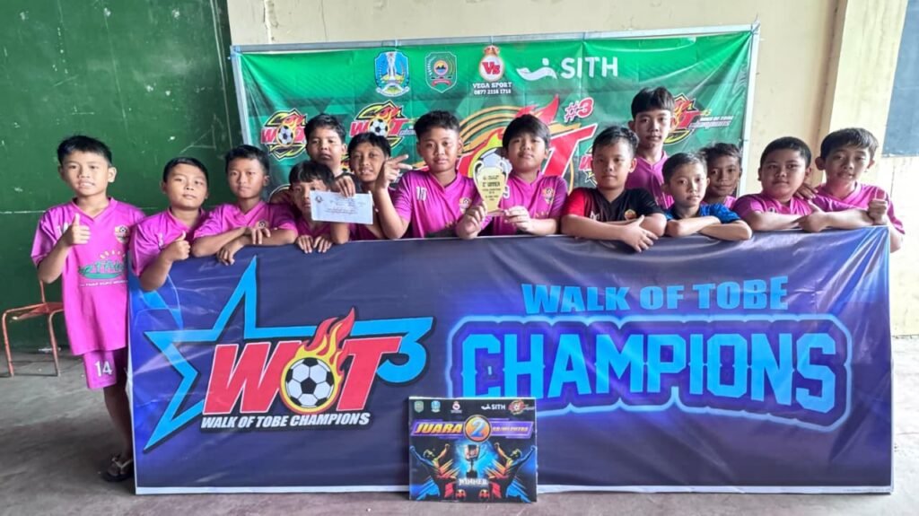 Futsal MI Muhammadiyah 1 Pare Raih Juara 2 pada Ajang Walk of Tobe Champions Series 3 2025
