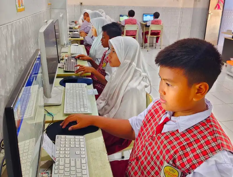 Penuh Semangat, ANBK SD Muda Tusida Jadi Pengalaman Berharga