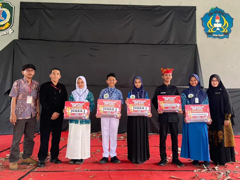 Berkat Kerja Keras, SMP Mutu Sempu Borong Juara Pekan Seni Banyuwangi