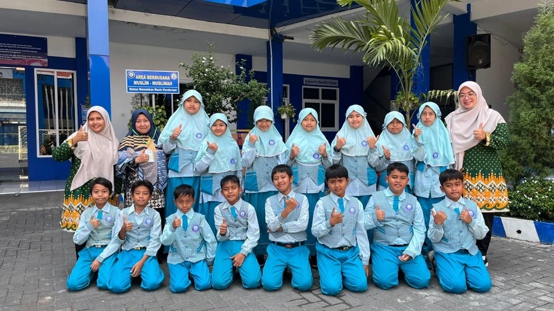 Semangat dan Antusias Siswa Warnai Pelaksanaan ANBK 2025 di SD Muhammadiyah Manyar