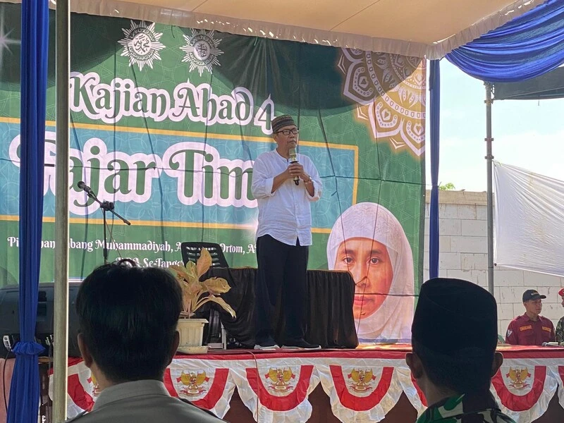 Kajian Fajar Timur Ahad ke-4 PCM Tanggulangin, 1500 Jamaah Antusias Hadiri Pengajian