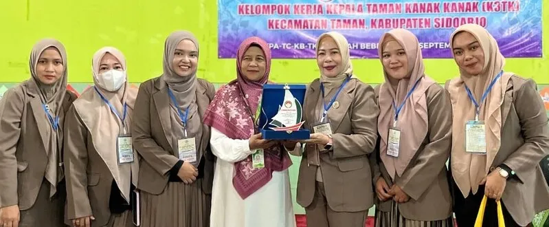 Ababe School Sambut Hangat Kunjungan Studi Tiru TK Dharma Wanita Unhas