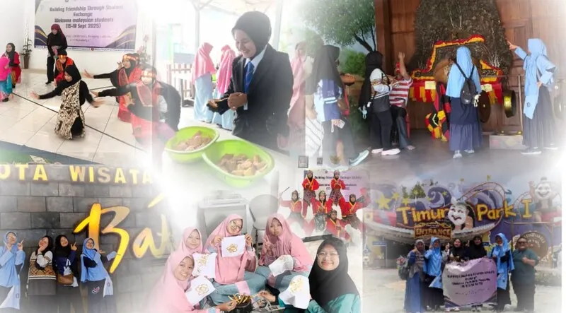 Disambut Hangat, Dua Pelajar Malaysia Jalani Student Exchange di SMP Aisyiyah Boarding School Malang