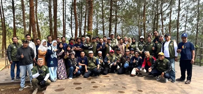 BikersMu Wonosobo Touring ke Kalibawang, Bagikan Mushaf Al-Qur’an hingga Gelar Tadabbur Alam