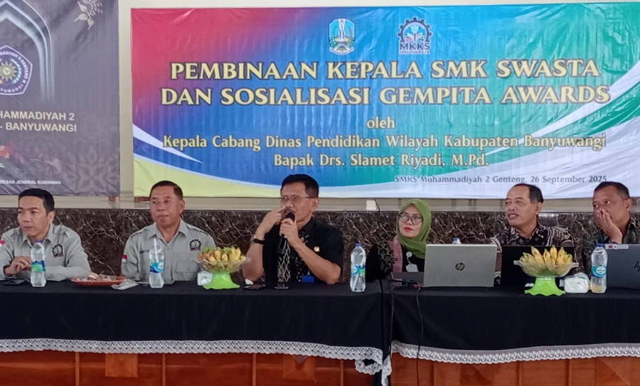 SMK Muda Genteng Jadi Tuan Rumah MKKS Swasta Kabupaten Banyuwangi