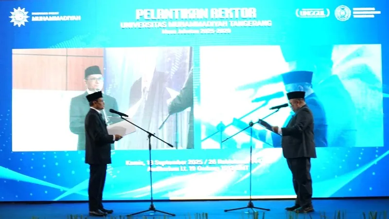 Dilantik sebagai Rektor UMT, Desri Arwen Komitmen Wujudkan Kampus Modern dan Berdaya Saing Global