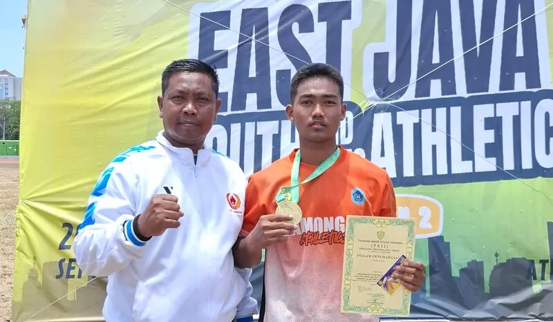 Siswa SMK Muhammadiyah 10 Mantup Raih Juara 1 Tolak Peluru Tingkat Jatim