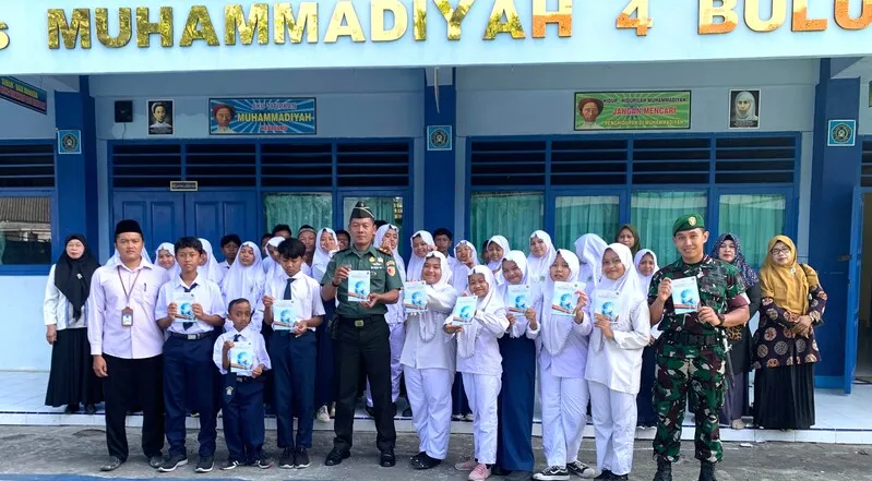 MTs Muhammadiyah 4 Bulubrangsi Luncurkan Buku Antologi Perdana