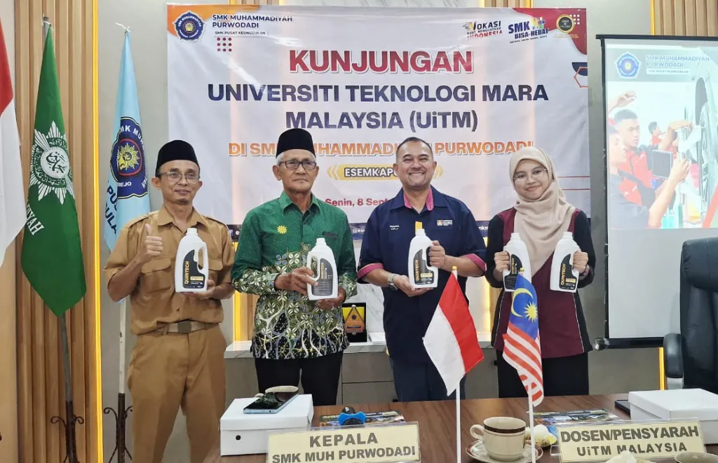 UiTM Malaysia Terpesona Inovasi Kendaraan Listrik Karya Siswa Esemkapurwa Purworejo