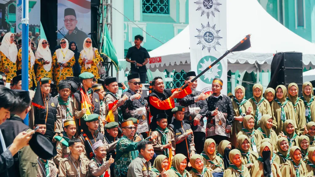 4.000 Santri Muhammadiyah se Sulsel Tumpah Ruah di Kemah Tahfidz dan Bahasa VIII