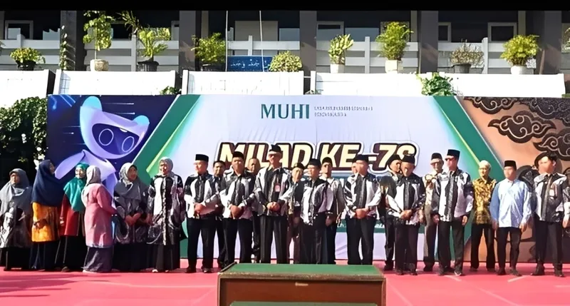 SMA Muhi Yogyakarta Pamerkan Berbagai Prestasi di Perayaan Milad ke-76
