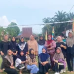 Voli Sore Jadi Sarana Mahasiswa KKN Umri Jalin Keakraban dengan Warga Desa Kerinci Kanan