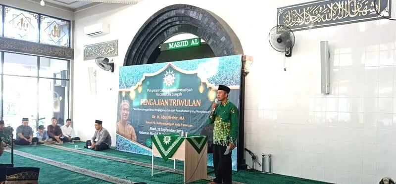 Pengajian Triwulan PCM Bungah Ajak Jamaah Bangkitkan Semangat Bermuhammadiyah