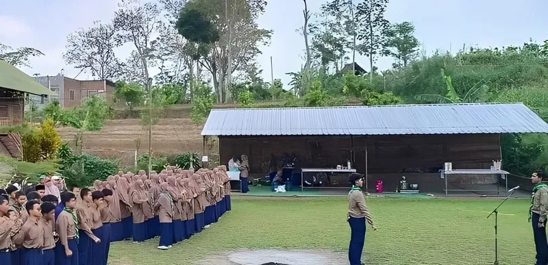 Hizbul Wathan Summer Camp Resmi Dimulai, Para Santri PPI AMF Antusias Ikuti Upacara