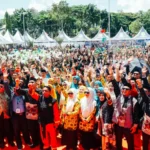4.000 Santri Muhammadiyah se-Sulsel Tumpah Ruah di Kemah Tahfidz dan Bahasa VIII