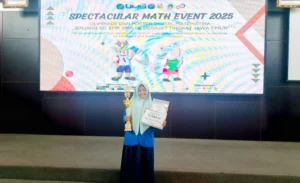 Siswi Smampat Raih Juara 2 Lomba Poster Digital Matematika