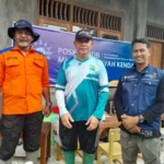 PCPM Kasela dan Pemuda Pancasila Berkolaborasi Bantu Perbaiki Tanggul Kali Aji yang Jebol