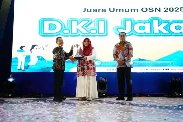 DKI Jakarta Raih Juara Umum OSN 2025 di UMM