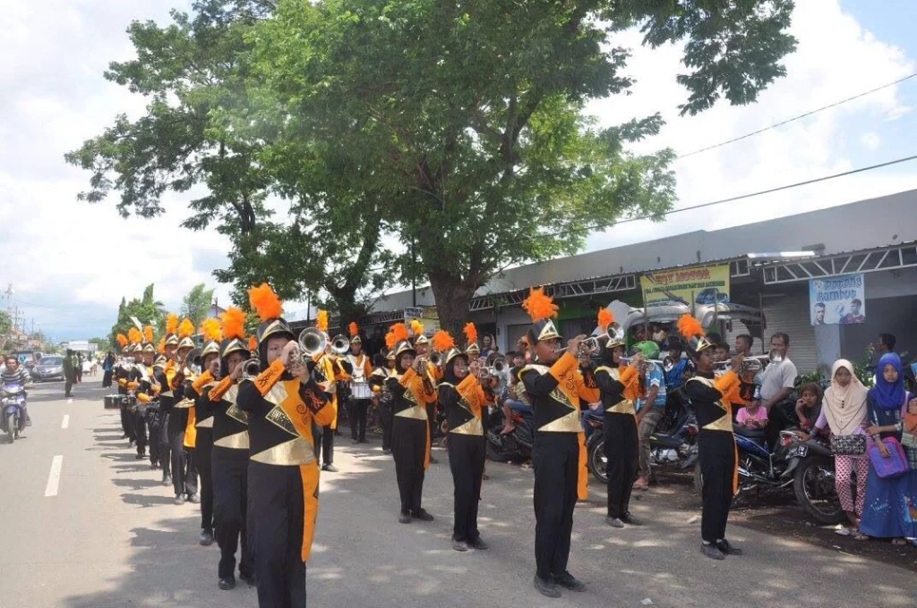 Pelajar Muhammadiyah Rajai Drumband Se-Pasuruan