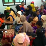 PCM Babat Bantu Pengobatan Korban Banjir