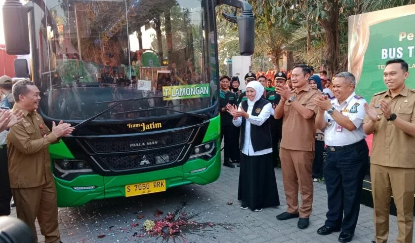 Bus Trans Jatim Koridor VII Resmi Beroperasi, Hubungkan Lamongan-Gresik