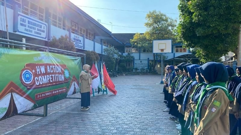 Semarak HW Action Competition Perkajum Putri SMAMUSIX Karangasem