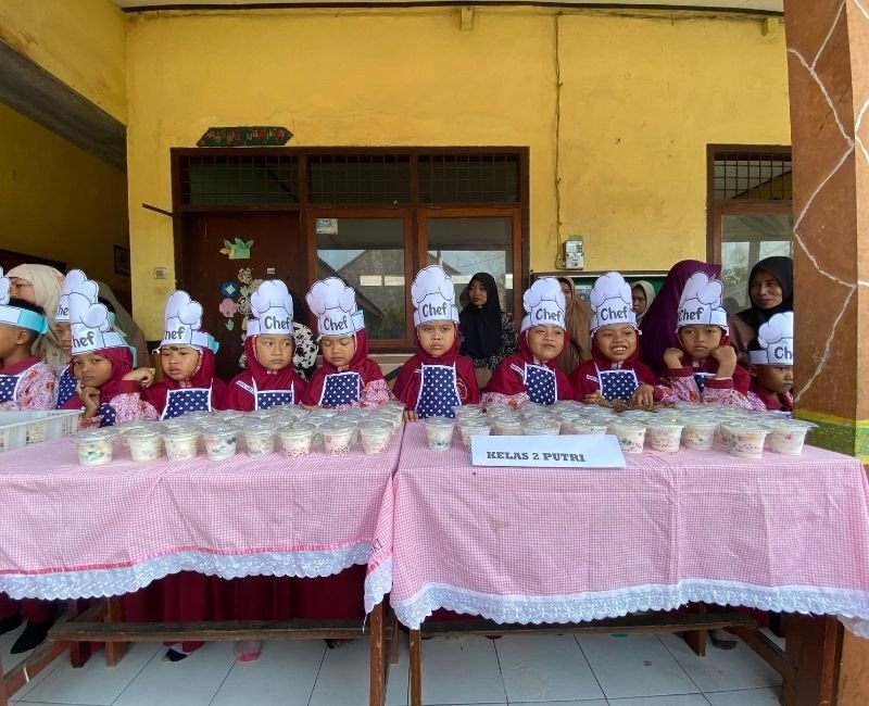 Bazar Jajanan Sehat MI Muhammadiyah 04 Cakru: Arena Lahirkan Wirausahawan Cilik Jember